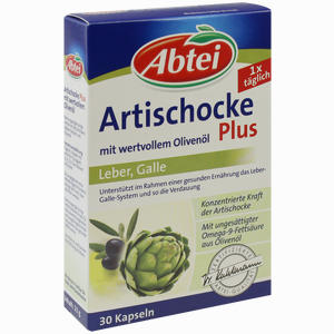 Abtei Artischocke Kapseln 30 Stück - ab 29,90 &euro;