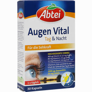Abtei Augen Vital Tag & Nacht Kapseln 30 Stück - ab 4,28 €