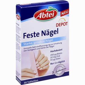Abtei Feste Nägel Tabletten  30 Stück - ab 0,00 €