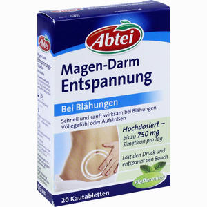 Abtei Magen- Darm- Entspannungstabletten Kautabletten 20 Stück - ab 4,22 €