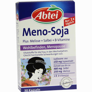 Abtei Meno Soja Plus Melisse + Salbei Kapseln 30 Stück