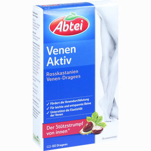 Abtei Rosskastanie Venen Dragees  60 Stück - ab 0,00 &euro;