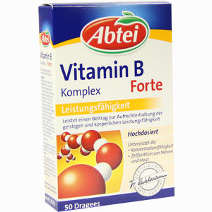 Abtei Vitamin B Komplex Forte Tabletten 50 Stück - ab 31,90 €
