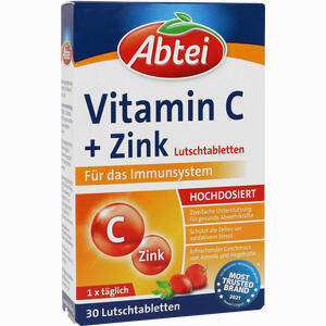 Abtei Vitamin C Plus Zink 30 Stück - ab 2,96 €