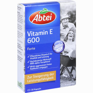 Abtei Vitamin E 600 N Kapseln 30 Stück