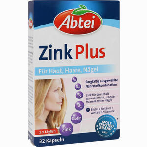 Abtei Zink Plus Naehrstoff 32 Stück - ab 0,00 &euro;
