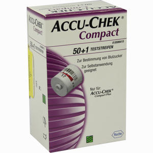 Accu- Chek Compact Teststreifen  50 Stück - ab 0,00 &euro;