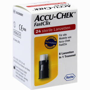 Accu- Chek Fastclix Lanzetten  24 Stück - ab 3,22 €
