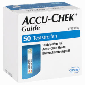 Accu- Chek Guide Teststreifen  1 x 50 Stück - ab 18,56 €