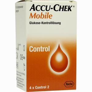 Accu- Chek Mobile Kontrolllösung  1 x 4 Stück - ab 4,86 €