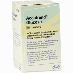 Accutrend Glucose Teststreifen 25 Stück - ab 0,00 &euro;