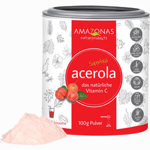 Abbildung von Acerola 100% Natürliches Vitamin C Pulver 100 g