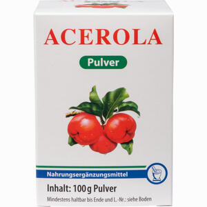 Acerola Pulver  100 g - ab 7,81 €