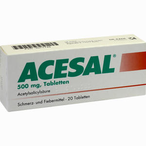 Abbildung von Acesal Tabletten 20 Stück