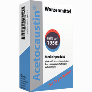 Acetocaustin Lösung Warzenmittel 2 ml - ab 10,60 €