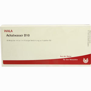 Achatwasser D10 Ampullen  10 x 1 ml - ab 0,00 &euro;