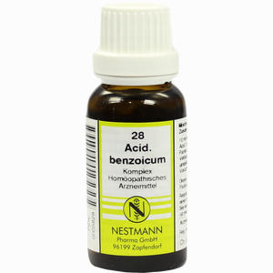 Acidum Benzoic Nestm 28 Dilution 20 ml - ab 9,09 €