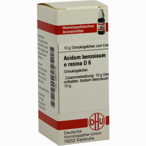 Acidum Benzoicum E Res D6 Globuli 10 g - ab 7,71 €