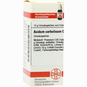Acidum Carbolicum C30 Globuli 10 g - ab 8,01 €