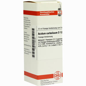 Acidum Carbolicum D12 Dilution 20 ml - ab 11,56 €