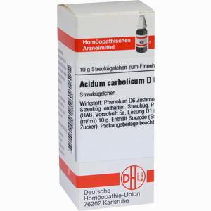 Acidum Carbolicum D6 Globuli 10 g - ab 8,09 €