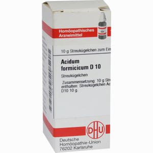Acidum Formic D10 Globuli 10 g - ab 7,89 €