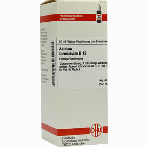 Acidum Formic D12 Dilution 50 ml - ab 0,00 &euro;
