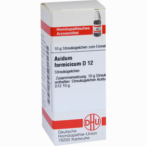 Acidum Formic D12 Globuli 10 g - ab 7,66 €