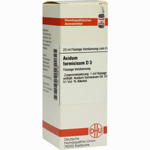 Acidum Formic D3 Dilution 20 ml - ab 0,00 €
