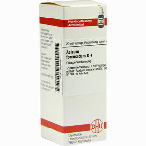 Acidum Formic D4 Dilution 20 ml - ab 0,00 €