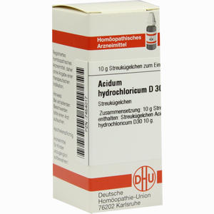 Acidum Hydrochl D30 Globuli 10 g - ab 9,39 €