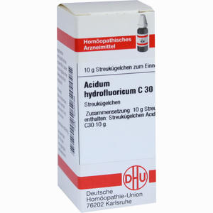 Acidum Hydrofluor C30 Globuli 10 g - ab 7,95 €