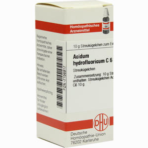 Acidum Hydrofluor C6 Globuli 10 g - ab 7,71 €