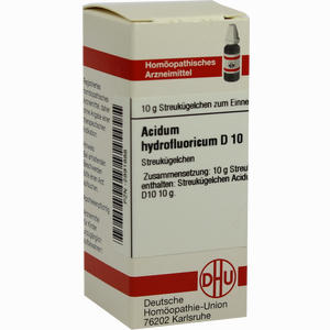 Acidum Hydrofluor D10 Globuli 10 g - ab 7,93 €
