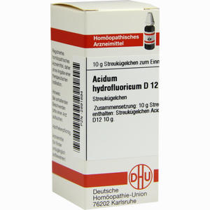Acidum Hydrofluor D12 Globuli 10 g - ab 7,55 €
