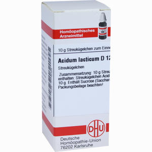 Acidum Lactic D12 Globuli 10 g - ab 8,25 €