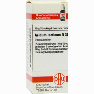 Acidum Lactic D30 Globuli 10 g - ab 8,20 €