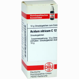 Acidum Nitr C12 Globuli 10 g - ab 7,08 €