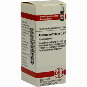 Acidum Nitr C200 Globuli 10 g - ab 12,32 €