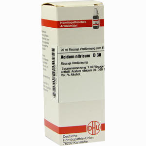 Acidum Nitr D30 Dilution 20 ml - ab 12,15 €