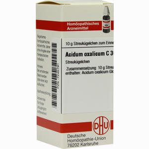 Acidum Oxalic C30 Globuli 10 g - ab 8,22 €