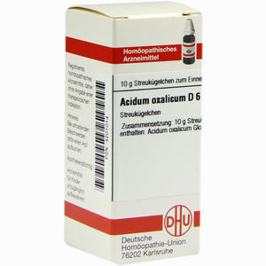 Acidum Oxalic D6 Globuli 10 g - ab 8,71 €