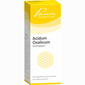 Acidum Oxalicum Similiaplex Mischung Tropfen 50 ml - ab 13,75 €