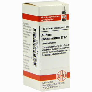 Acidum Phos C12 Globuli 10 g - ab 7,08 €