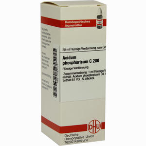 Acidum Phos C200 Dilution 20 ml - ab 13,78 €