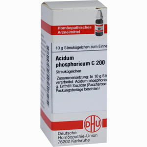 Acidum Phos C200 Globuli 10 g - ab 12,32 €