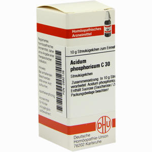 Acidum Phos C30 Globuli 10 g - ab 7,36 €