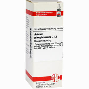 Acidum Phos D12 Dilution 20 ml - ab 8,01 €