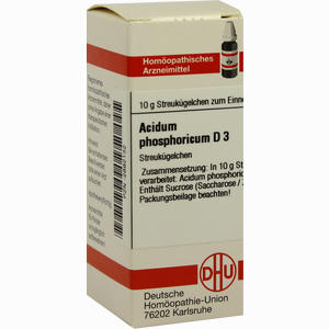 Acidum Phos D3 Globuli 10 g - ab 6,95 €