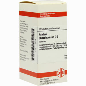 Acidum Phos D3 Tabletten 80 Stück - ab 0,00 &euro;